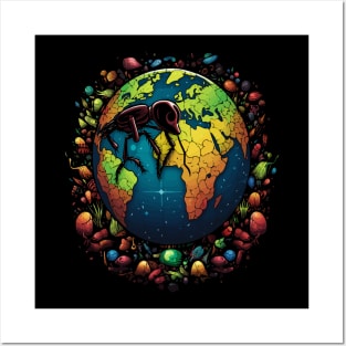 Ant Earth Day Posters and Art